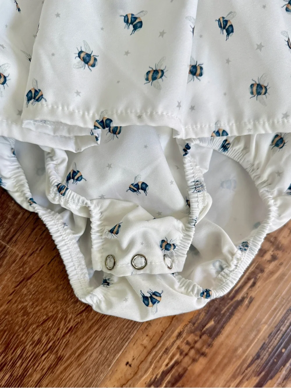 Bailey’s Blossoms Honeybee Romper- 18-24M